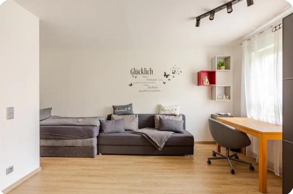 Moderne Einraumwohnung In Leipzig Mit Netflix Zugang Exteriör bild